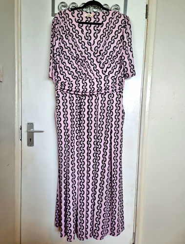 Jolie moi pink black geometric - jolie, pink/black