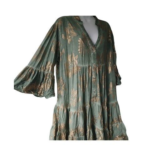 Jolie moi metallic tiered mint - jolie,