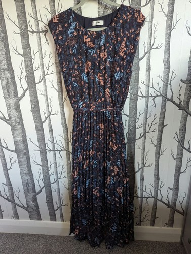 Jolie moi navy floral maxi - jolie,