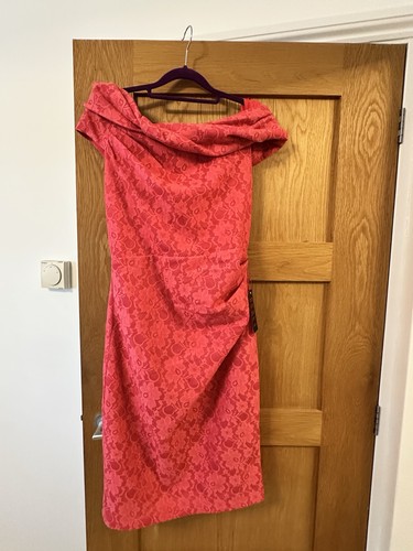 Jolie moi designer pink dress - moi,