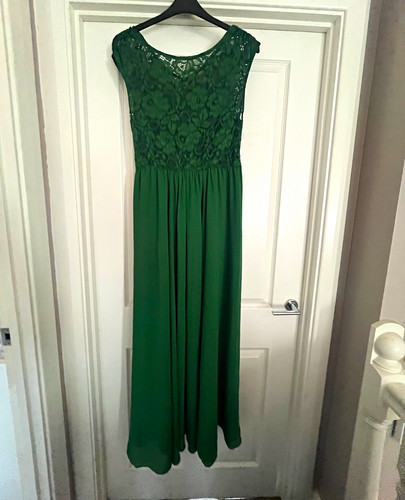 Jolie moi green - floral, lace