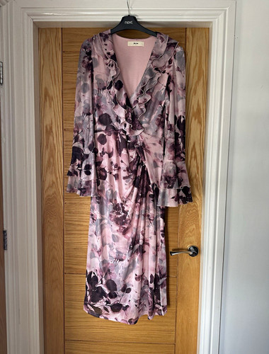 Jolie moi floral mesh wrap - jolie,