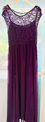 Jolie moi purple - purple, lace